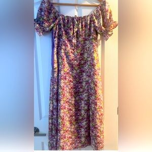 Floral Midi Size S summer dress